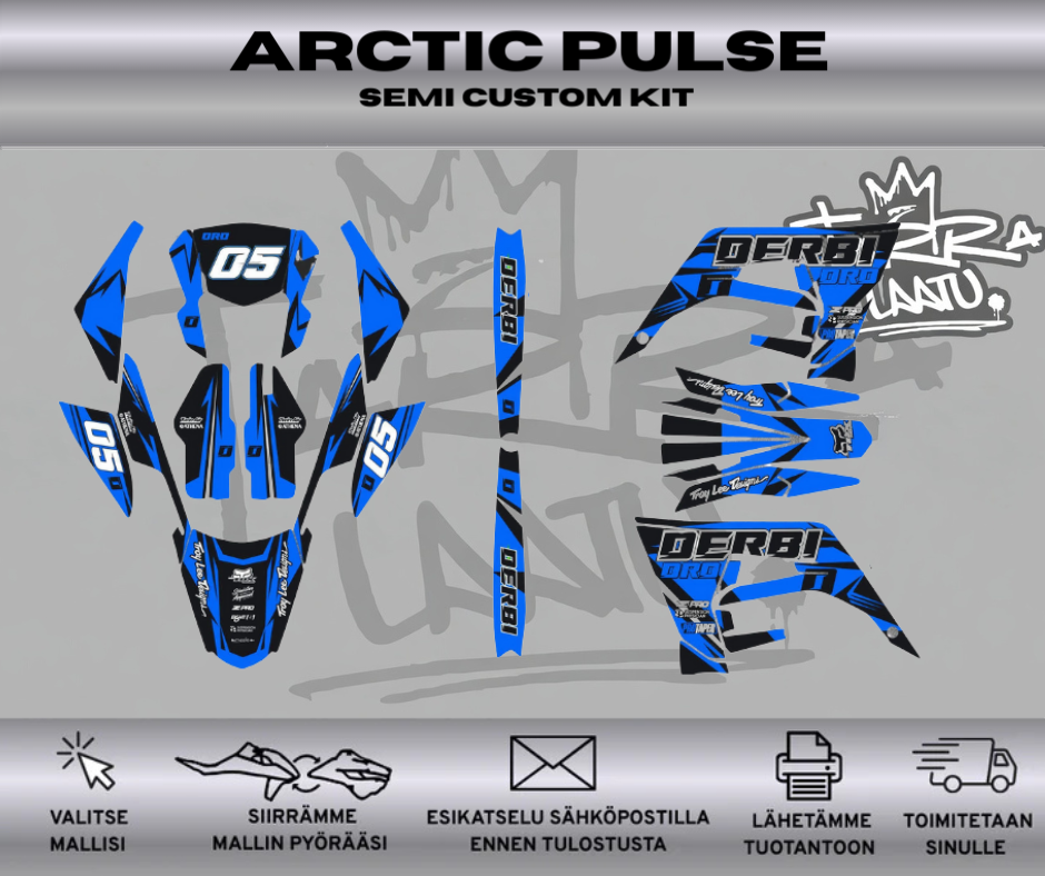 ARCTICPULSE Derbi 50 2018-2021 Tarrasarja
