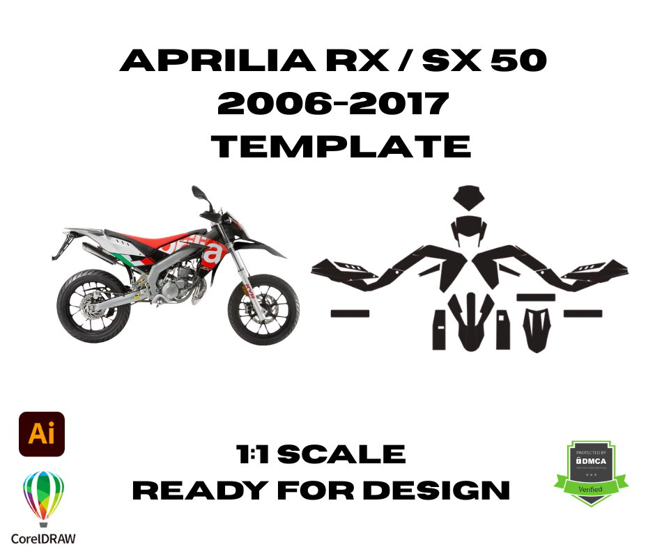 Aprilia RX / SX 50 2006-2017 Template