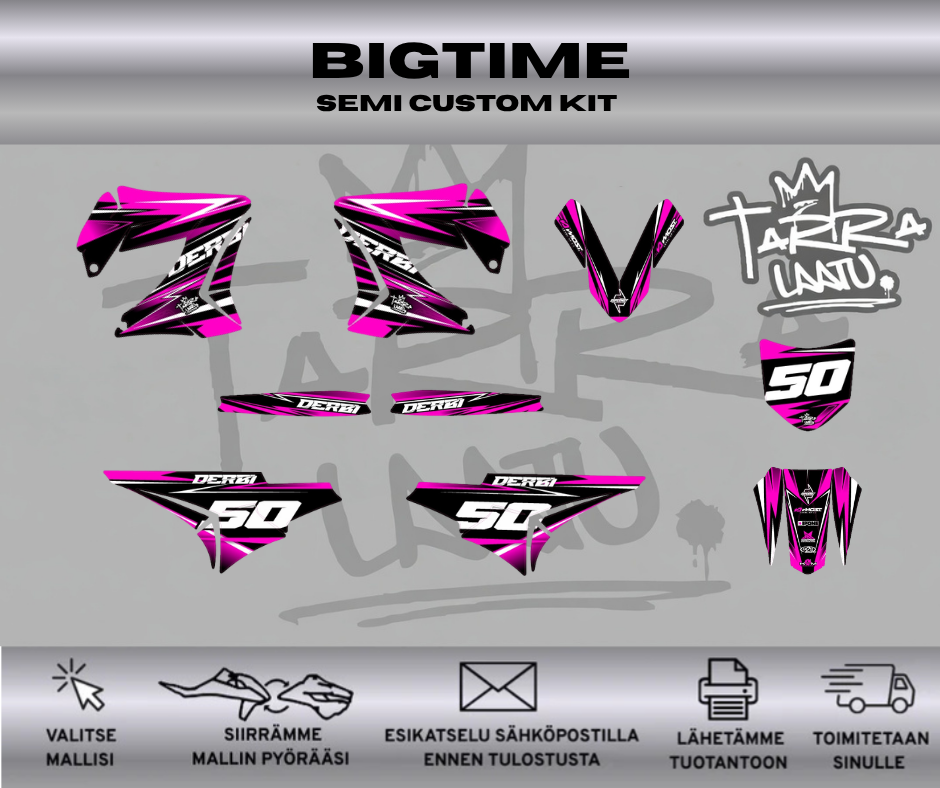 BIGTIME Derbi TNT 50 Tarrasarja