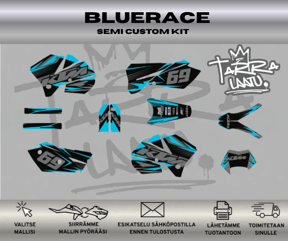 BLUERACE KTM EXC / EXC-F 2005-2007 Tarrasarja