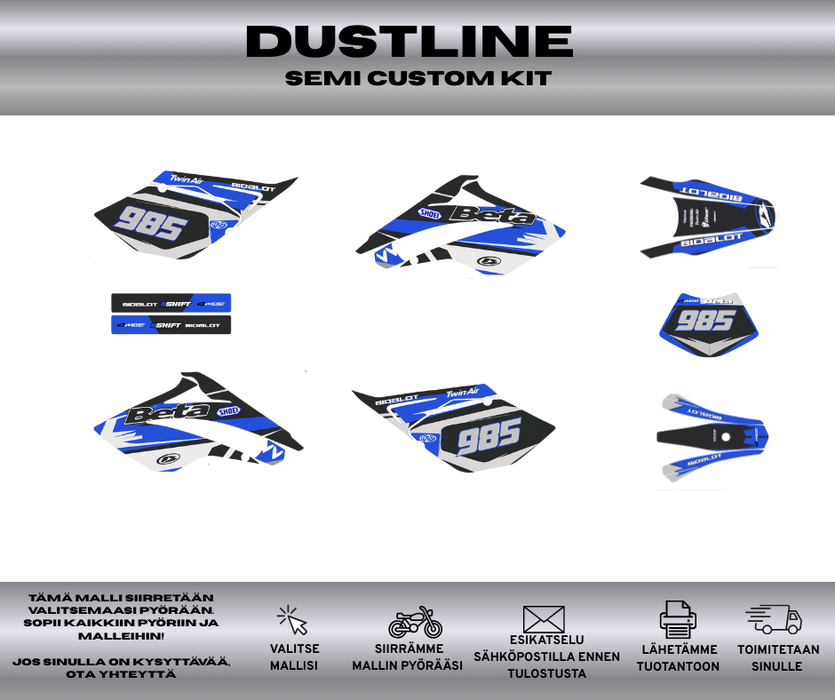DUSTLINE Beta 50 2006-2010 Tarrasarja
