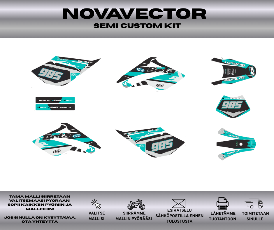 NOVAVECTOR Beta 50 2006-2010 Tarrasarja
