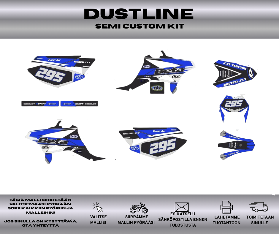 DUSTLINE Beta RR 50 2011-2020 Tarrasarja