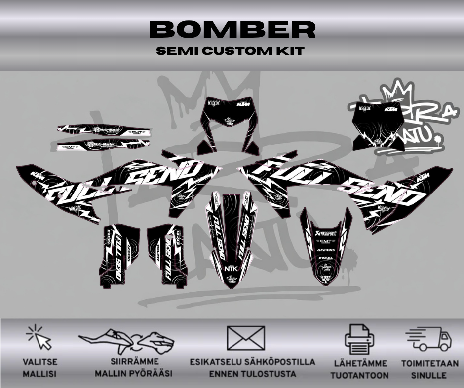 BOMBER KTM EXC / EXC-F 2024-2025 Tarrasarja