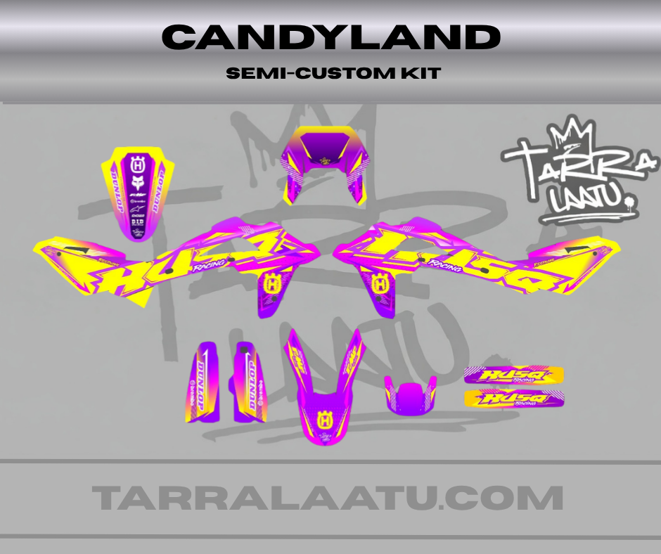 CANDYLAND Husqvarna WR 125 2008-2013 Tarrasarja