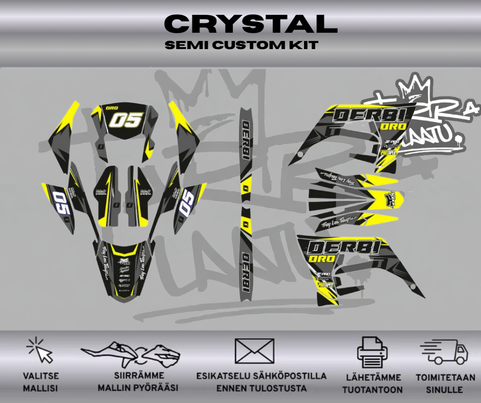 CRYSTAL Derbi 50 2018-2021 Tarrasarja