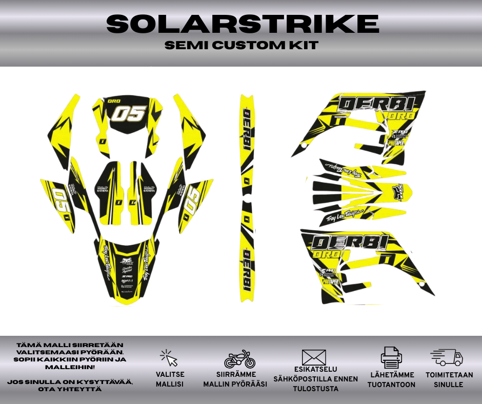 SOLARSTRIKE Derbi 50 2018-2021 Tarrasarja