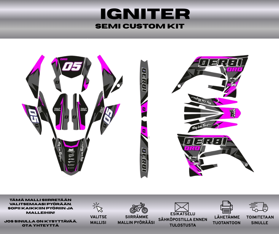 IGNITER Derbi 50 2018-2021 Tarrasarja