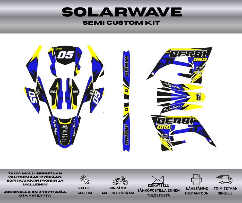 SOLARWAVE Derbi 50 2018-2021 Tarrasarja
