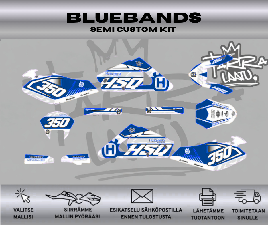 BLUEBANDS Husqvarna CR 2005 / CH Racing Tarrasarja