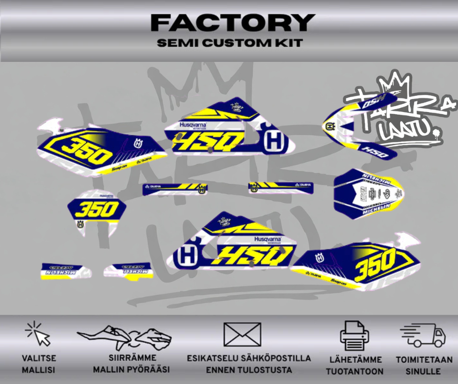 FACTORY Husqvarna CR 2005 / CH Racing Tarrasarja