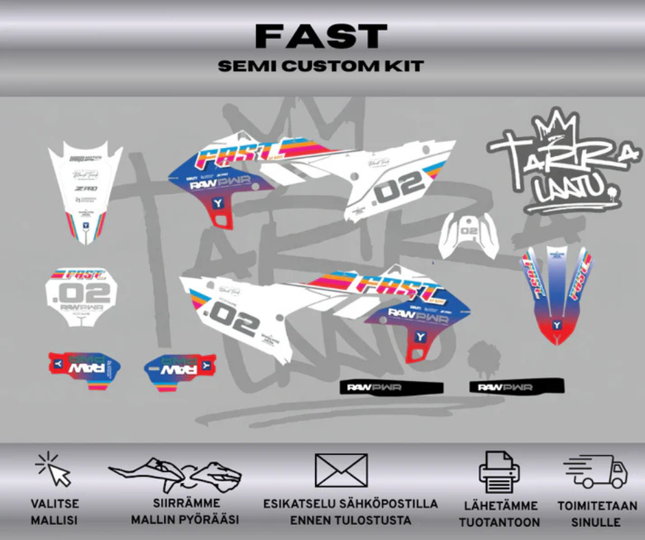 FAST Yamaha YZF 450 2023-2025 YZF 250 2024 - 2026 Tarrasarja