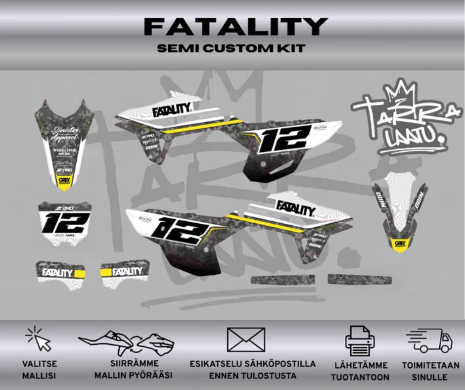 FATALITY HONDA CRF 450R 2021 - 2023 & 250R 2022- 2024 Tarrasarja