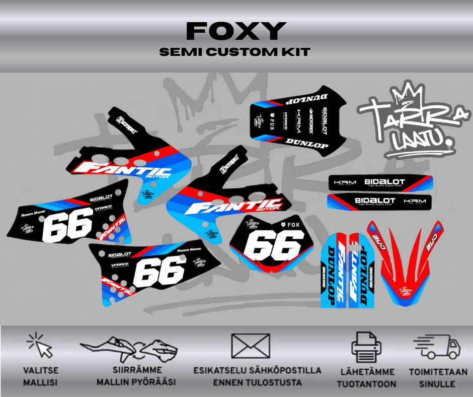 FOXY Fantic 50 / 125 2008-2016 Tarrasarja