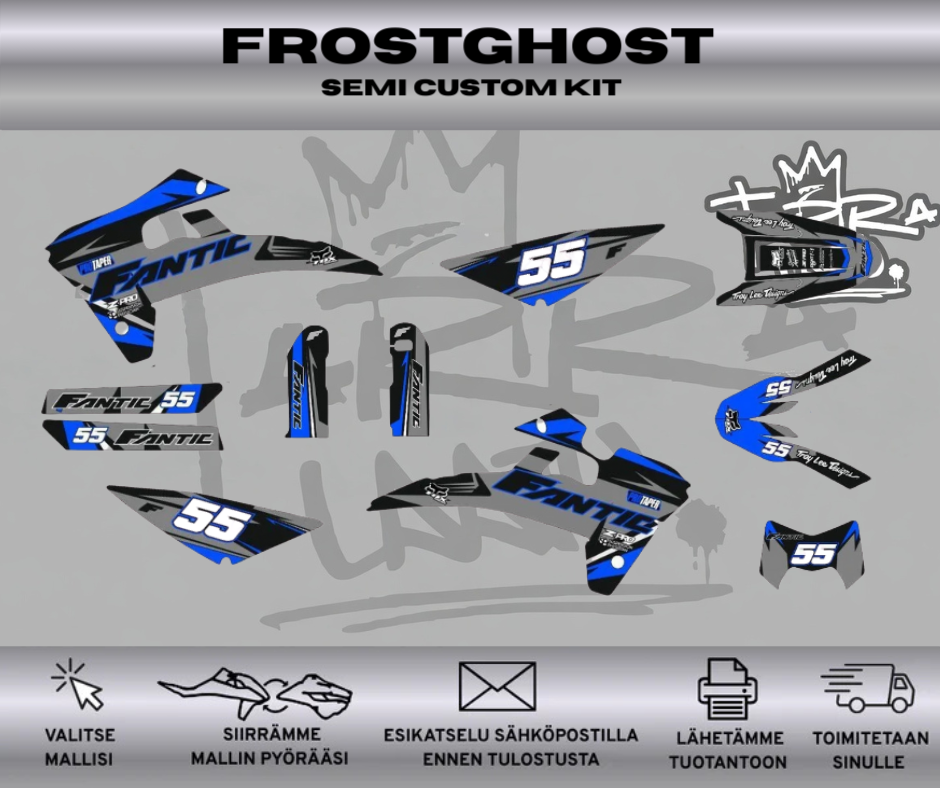 FROSTGHOST Fantic 50 & 125 2017-2020 Tarrasarja