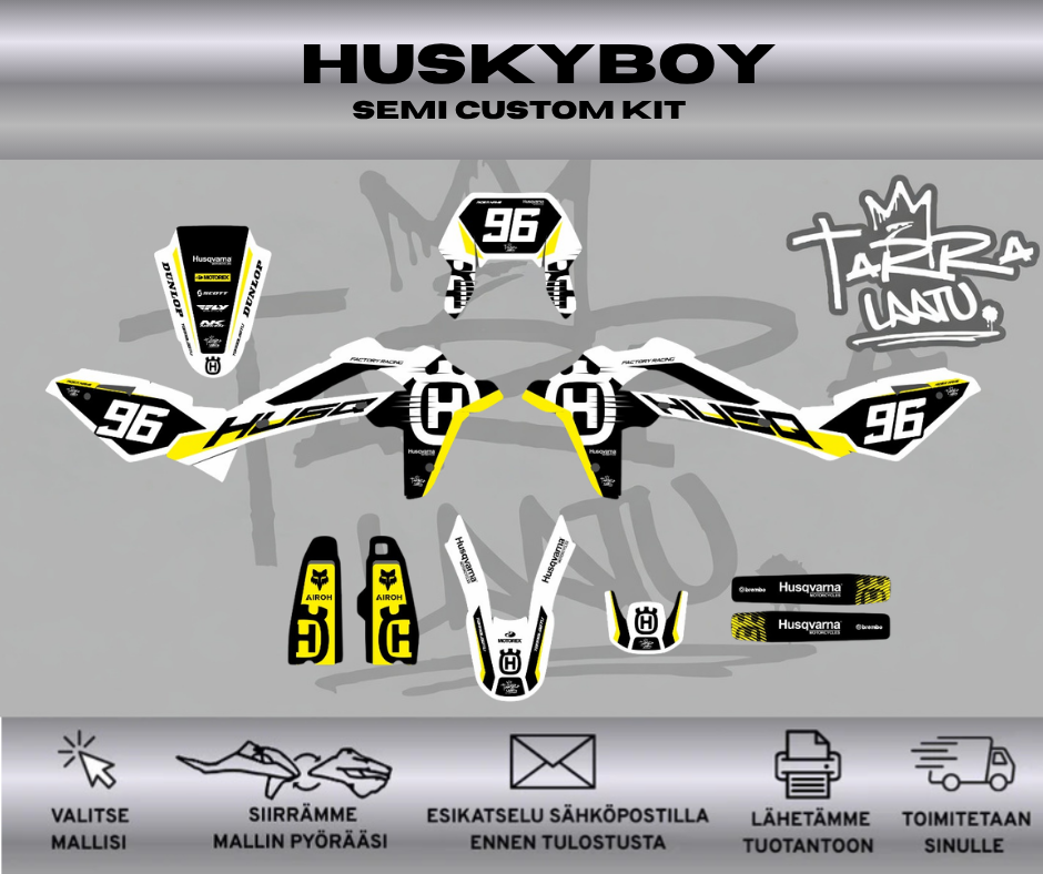 HUSKYBOY Husqvarna WR 125 2008-2013 Tarrasarja