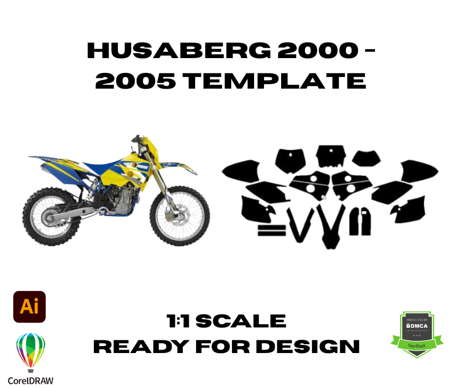 Husaberg 2000 - 2005 Template