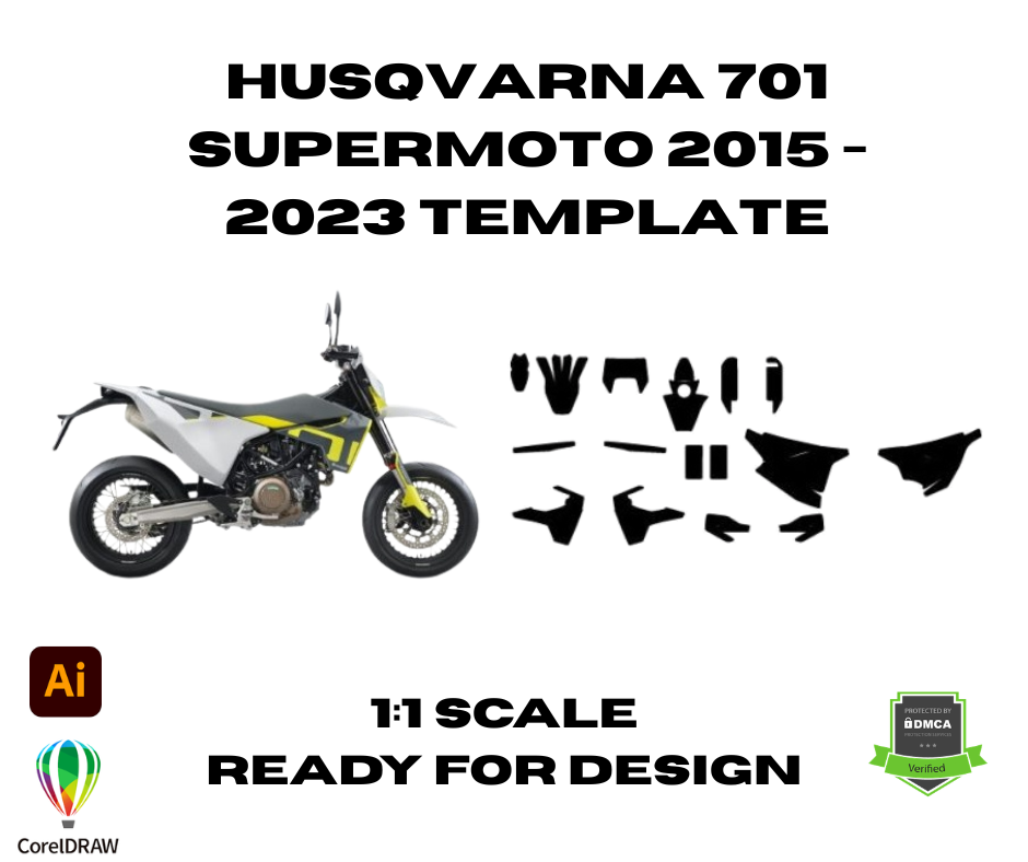 Husqvarna 701 Supermoto 2015 - 2023 Template