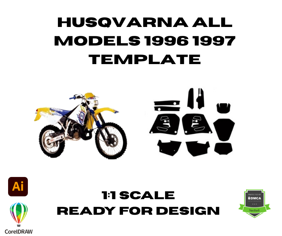 Husqvarna All Models 1996 1997 Template