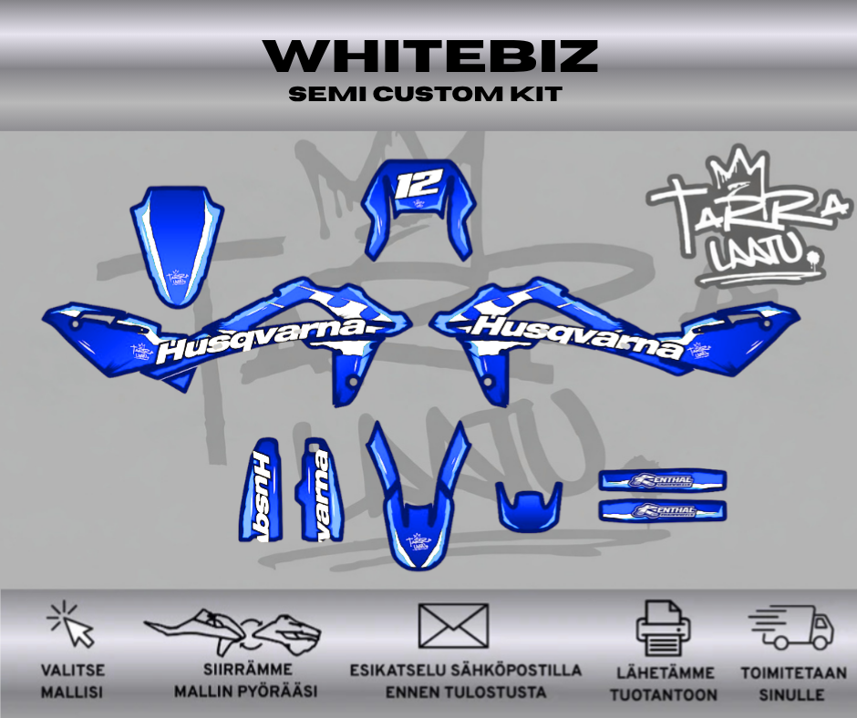 WHITEBIZ Husqvarna WR 125 2008-2013 Tarrasarja