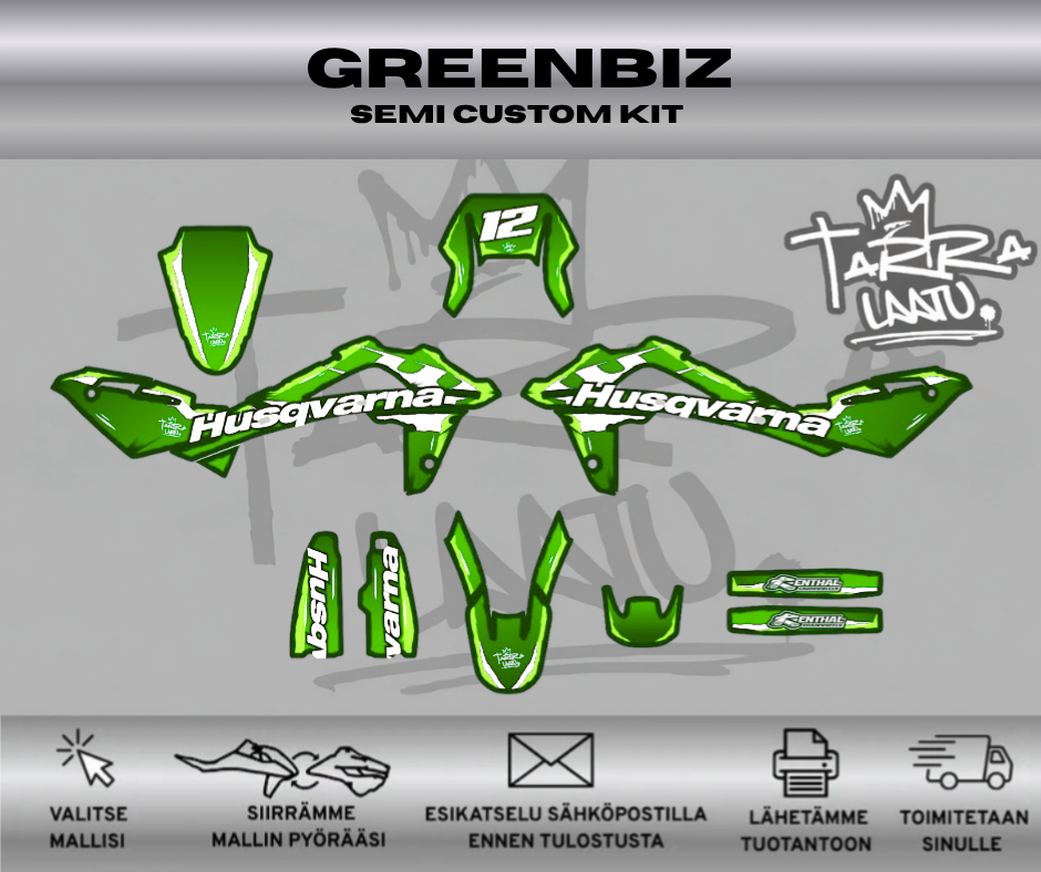 GREENBIZ Husqvarna WR 125 2008-2013 Tarrasarja