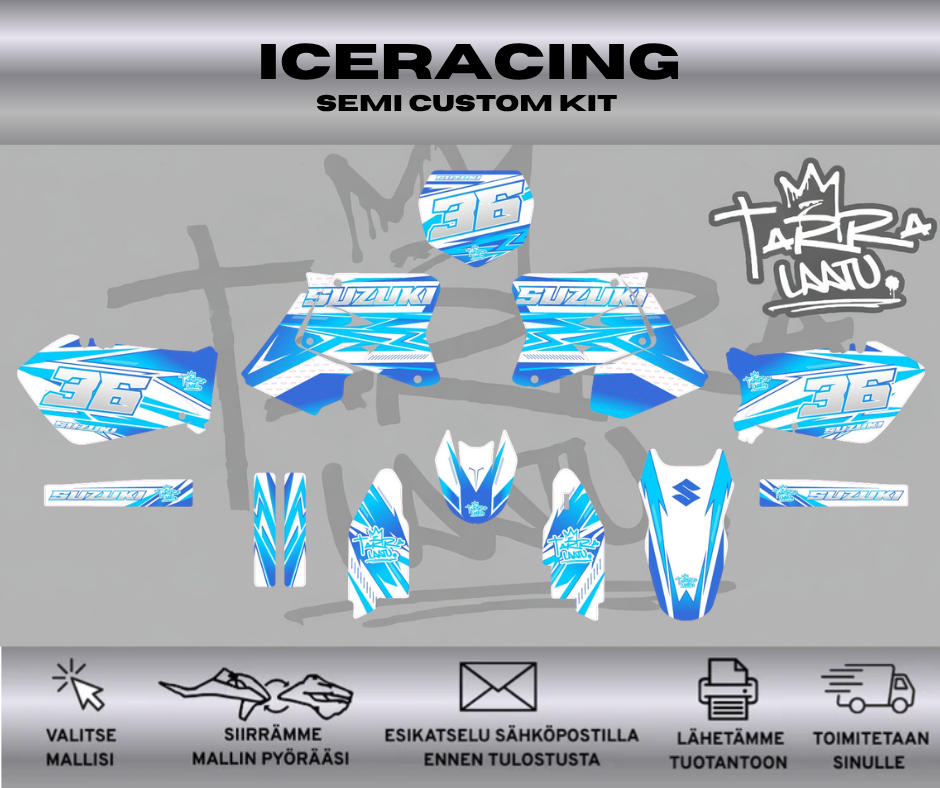 ICERACING Suzuki RM 125-250 2001-2008 Tarrasarja