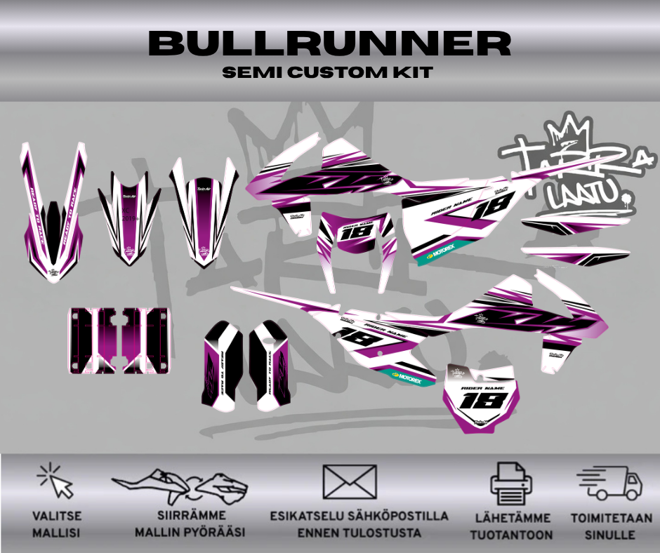 BULLRUNNER KTM EXC / XC / XCF 2017-2019 Tarrasarja