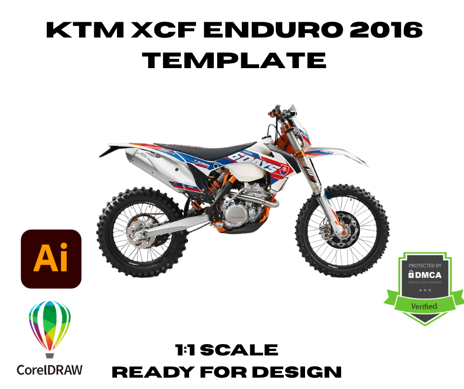 KTM XCF Enduro 2016 Template