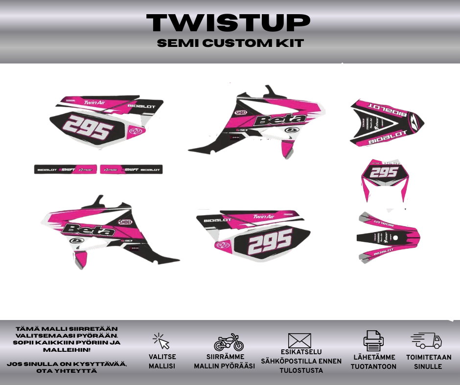 TWISTUP Beta RR 50 2011-2020 Tarrasarja