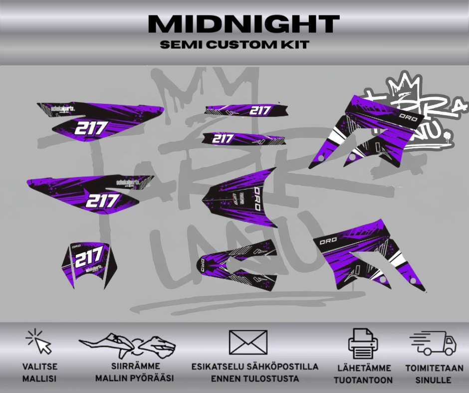 MIDNIGHT Gilera SMT 2011-2017 Tarrasarja