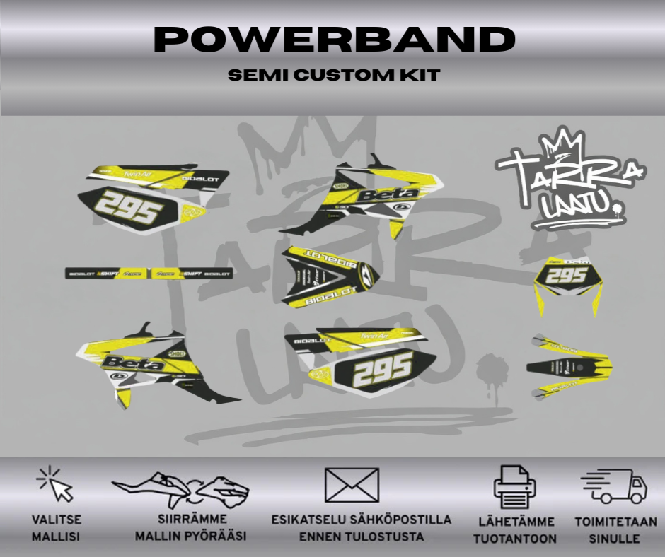 POWERBAND Beta RR 50 2011-2020 Tarrasarja