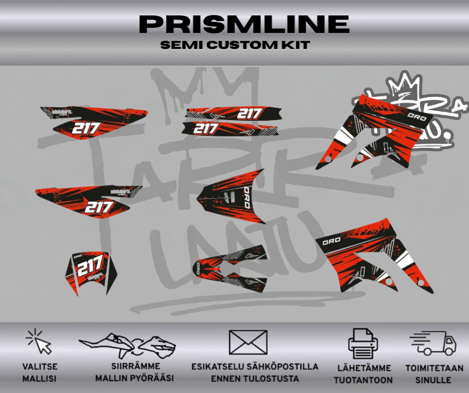 PRISMLINE Gilera SMT 2011-2017 Tarrasarja