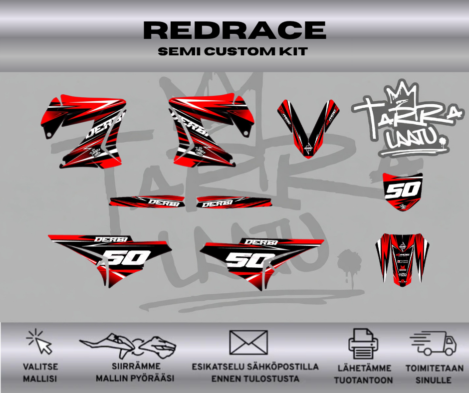 REDRACE Derbi TNT 50 Tarrasarja