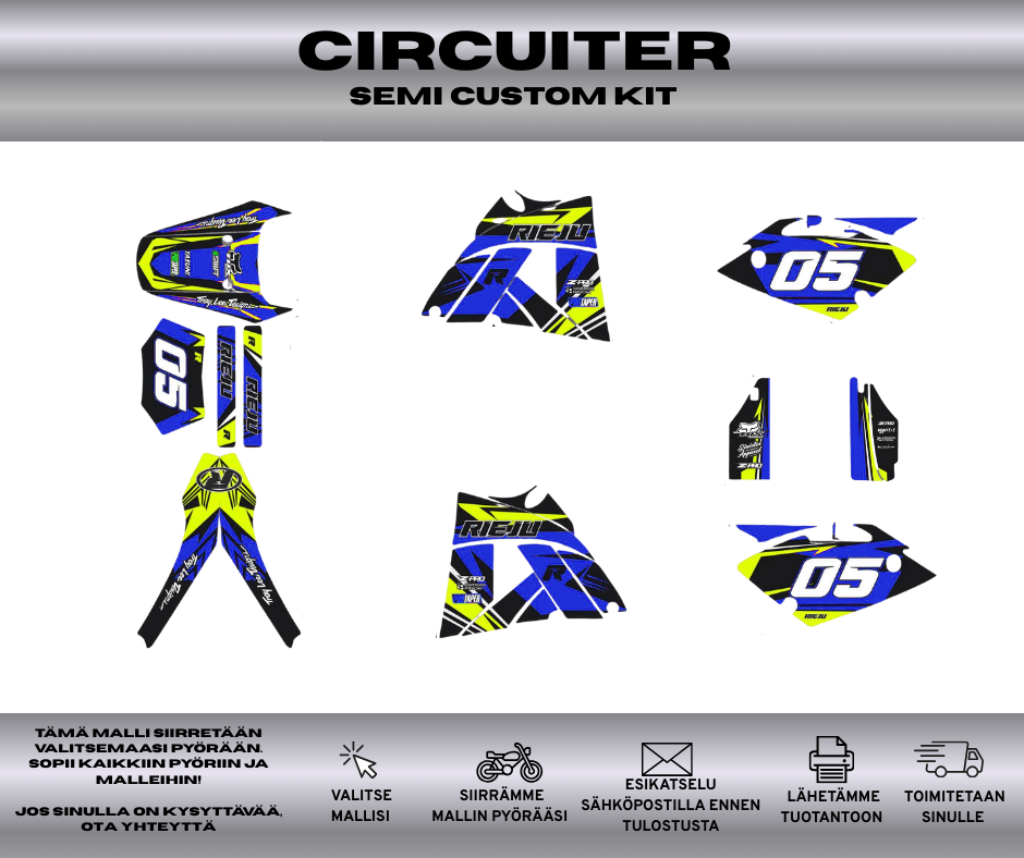 CIRCUITER Rieju 50 MRX Tarrasarja