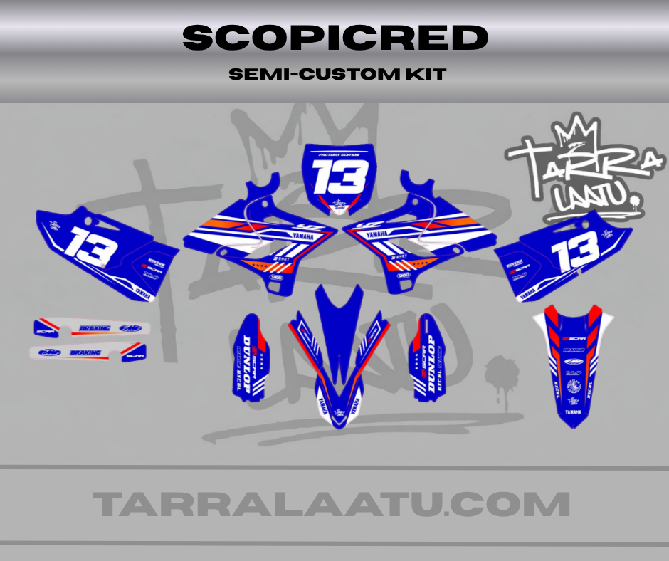 SCOPICRED Yamaha YZ 125-250 2015-2021 Tarrasarja