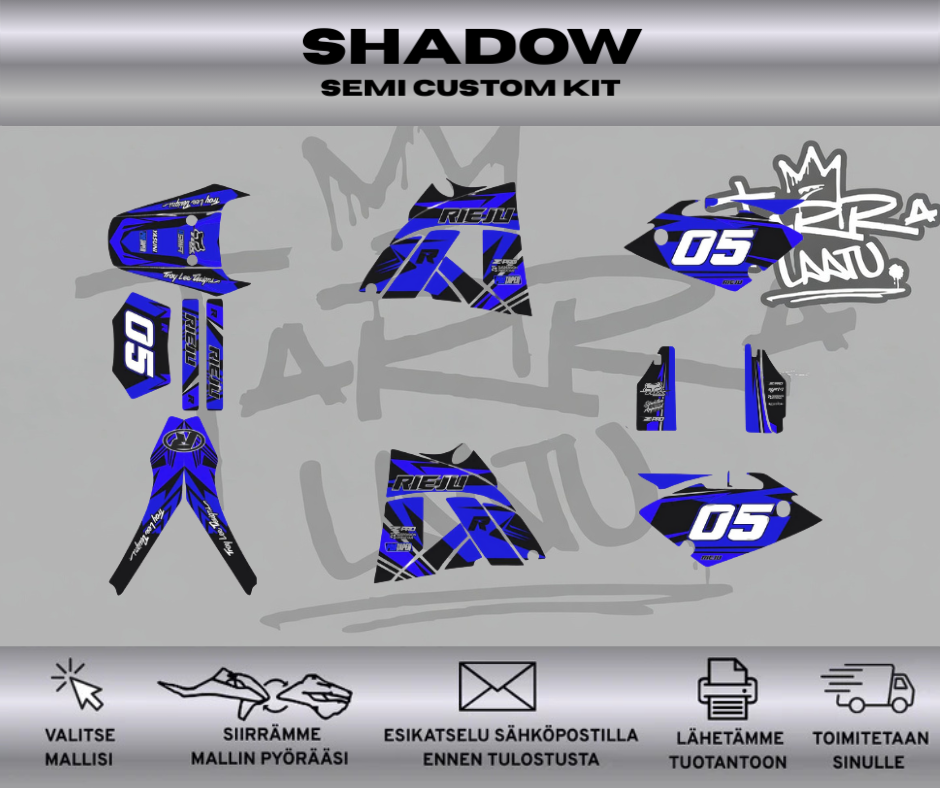 SHADOW Rieju 50 MRX Tarrasarja