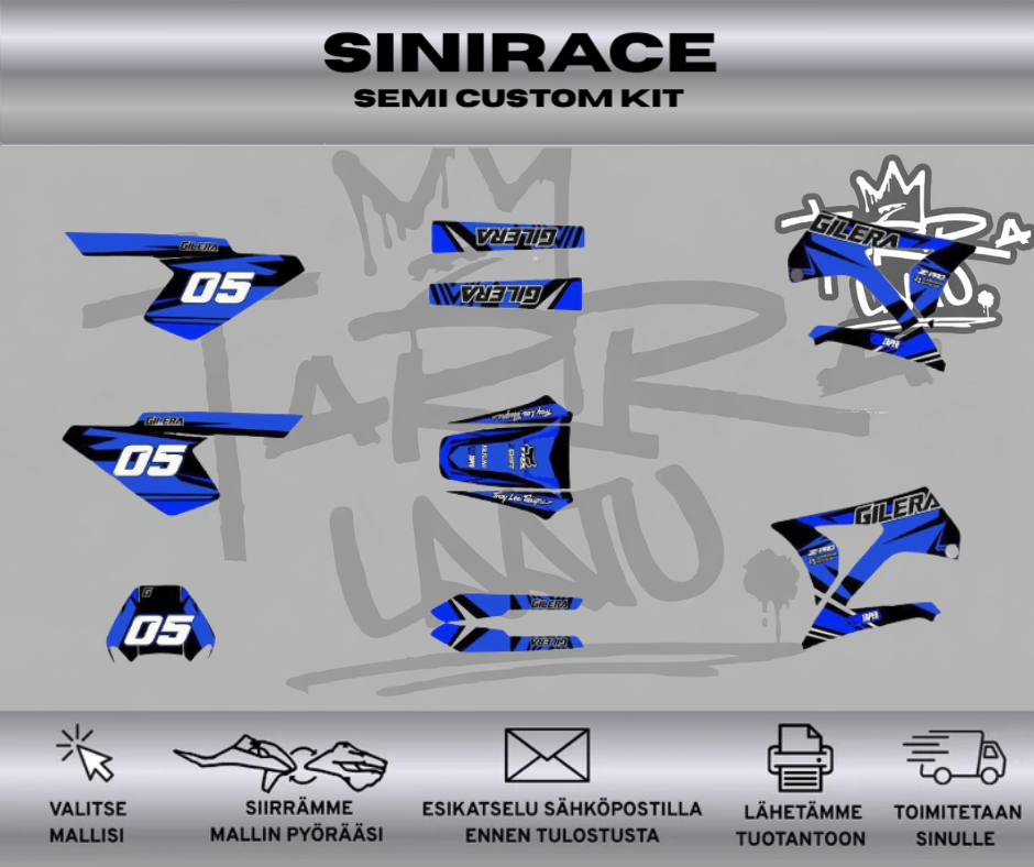 SINIRACE Gilera RCR SMT Ennen 2011 Tarrasarja