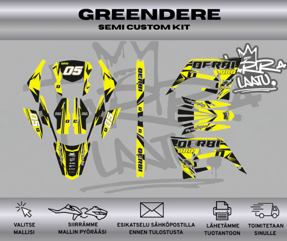 SOLARSTRIKE Derbi 50 2018-2021 Tarrasarja