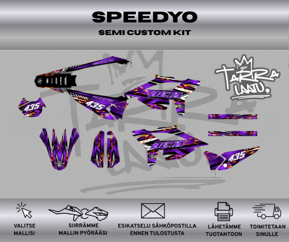 SPEEDYO Beta RR 50 2021-2024 Tarrasarja