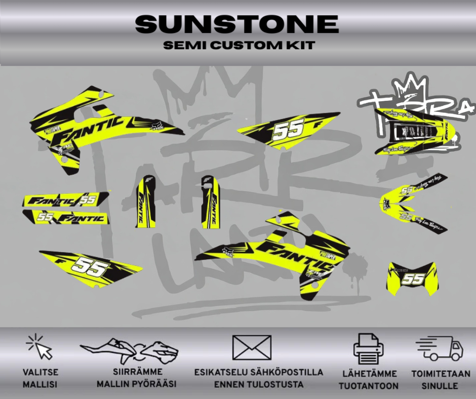 SUNSTONE Fantic 50 & 125 2017-2020 Tarrasarja
