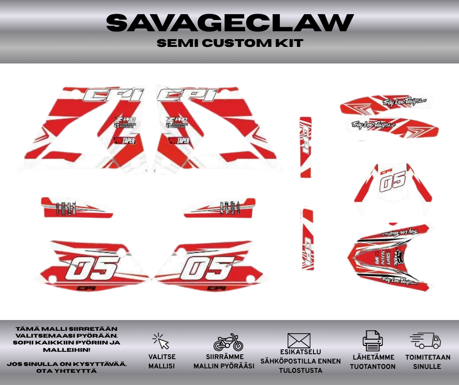 SAVAGECLAW CPI SM/SX 50 Tarrasarja