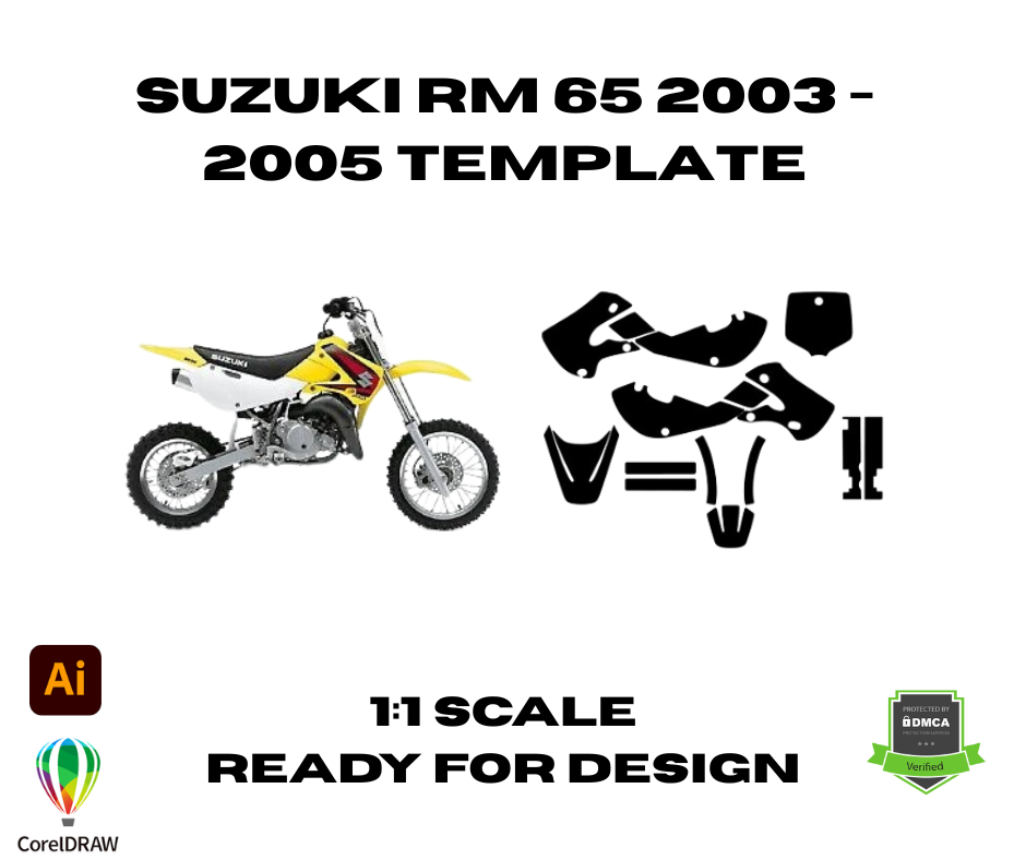 Suzuki RM 65 2003 - 2005 Template