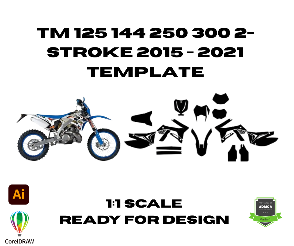 TM 125 144 250 300 2-Stroke 2015 - 2021 Template