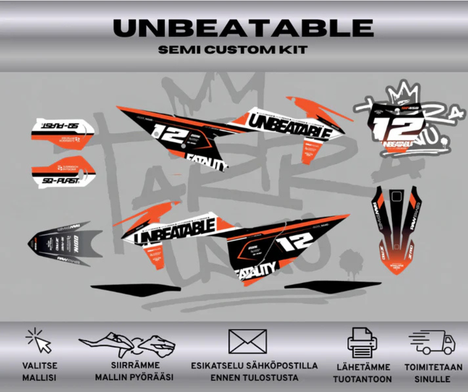 UNBEATABLE KTM SX-SXF 2019-2022 Tarrasarja
