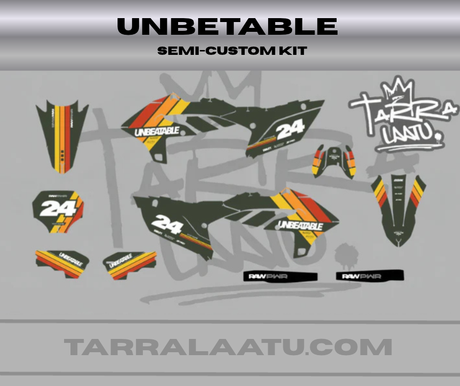 UNBETABLE Yamaha YZF 450 2023-2025 YZF 250 2024 - 2026 Tarrasarja