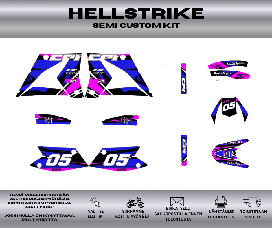HELLSTRIKE CPI SM/SX 50 Tarrasarja