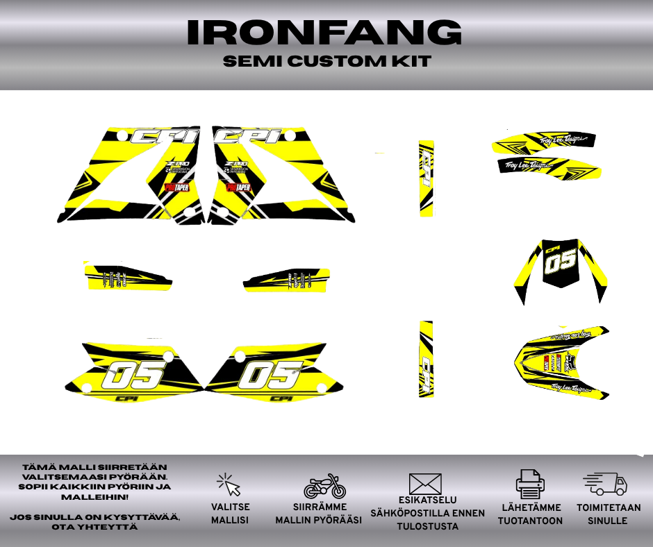 IRONFANG CPI SM/SX 50 Tarrasarja