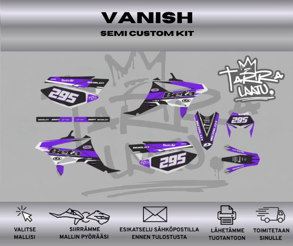 VANISH Beta RR 50 2011-2020 Tarrasarja