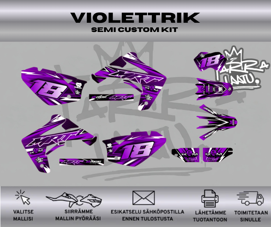 VIOLETTRIK Rieju MRT 50 Tarrasarja