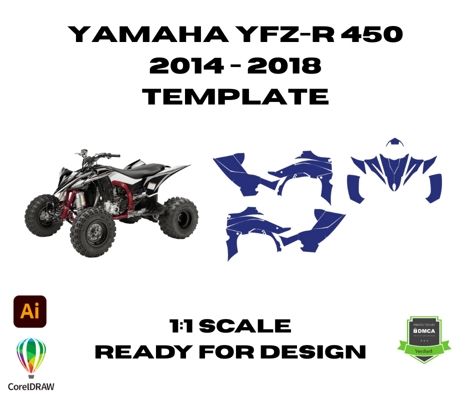 Yamaha YFZ-R 450 2014 - 2018 Template